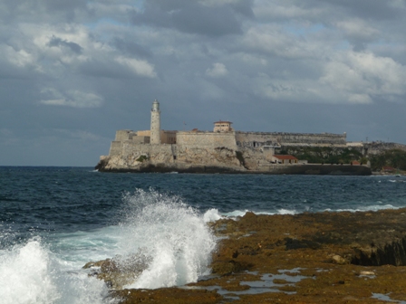 Kuba Reisen Die Festung "El Morro" in Havanna
